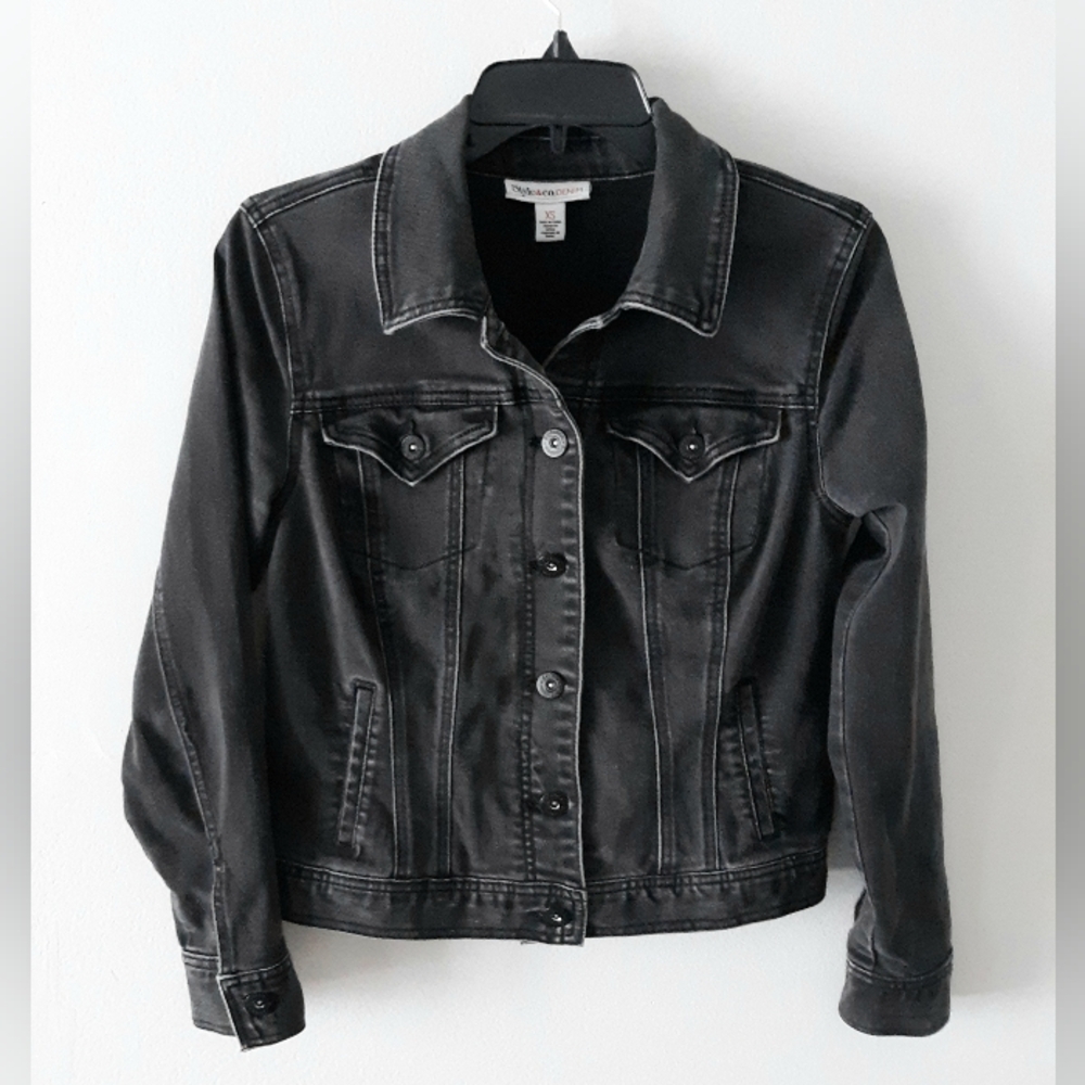 Style & Co Denim Jacket XS